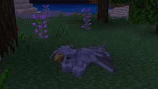 Screenshot of the Minecraft Bedrock Marketplace product Train Your Dragon Add-on created by Pixell Studio.