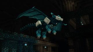 Screenshot of the Minecraft Bedrock Marketplace product Train Your Dragon Add-on created by Pixell Studio.