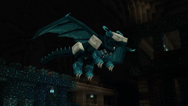 Screenshot of the Minecraft Bedrock Marketplace product Train Your Dragon Add-On created by Pixell Studio.
