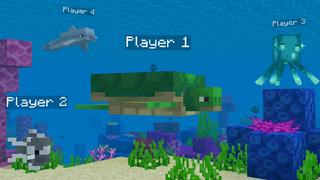 Screenshot of the Minecraft Bedrock Marketplace product Turn Into Mobs created by Pixell Studio.