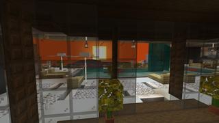 Screenshot of the Minecraft Bedrock Marketplace product Tycoon Mansion created by Pixell Studio.