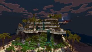 Screenshot of the Minecraft Bedrock Marketplace product Tycoon Mansion created by Pixell Studio.