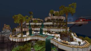 Screenshot of the Minecraft Bedrock Marketplace product Tycoon Mansion created by Pixell Studio.