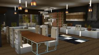 Screenshot of the Minecraft Bedrock Marketplace product Tycoon Mansion created by Pixell Studio.