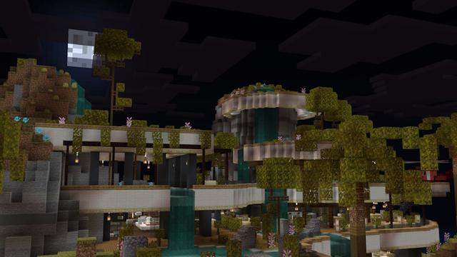 Screenshot of the Minecraft Bedrock Marketplace product Tycoon Mansion created by Pixell Studio.
