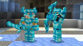 Screenshot of the Minecraft Bedrock Marketplace product Ultimate Ice Dragon created by Pixell Studio.