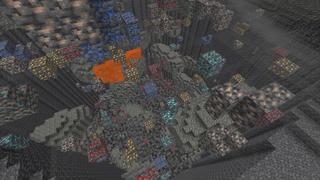 Screenshot of the Minecraft Bedrock Marketplace product X-Ray created by Pixell Studio.