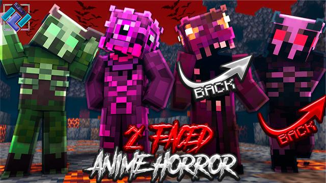 Thumbnail of the Minecraft Bedrock Marketplace product 2 Faced Anime Horror created by PixelOneUp.