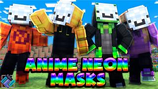 Thumbnail of the Minecraft Bedrock Marketplace product Anime Neon Masks created by PixelOneUp.