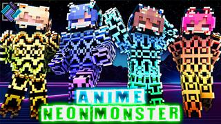 Thumbnail of the Minecraft Bedrock Marketplace product Anime Neon Monster created by PixelOneUp.