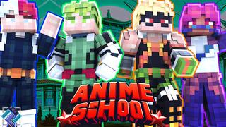 Thumbnail of the Minecraft Bedrock Marketplace product Anime School created by PixelOneUp.