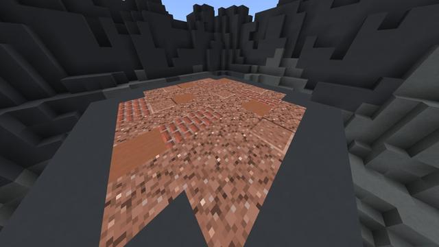 Screenshot of the Minecraft Bedrock Marketplace product Blast Drop created by PixelOneUp.