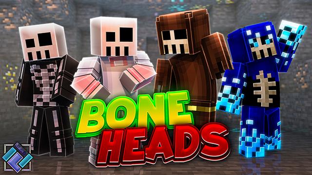 Thumbnail of the Minecraft Bedrock Marketplace product Bone Heads created by PixelOneUp.