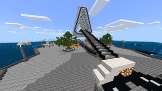 Screenshot of the Minecraft Bedrock Marketplace product City of Atlantia created by PixelOneUp.