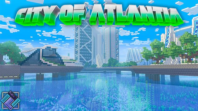Thumbnail of the Minecraft Bedrock Marketplace product City of Atlantia created by PixelOneUp.