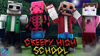 Thumbnail of the Minecraft Bedrock Marketplace product Creepy High School created by PixelOneUp.