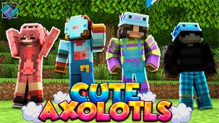 Thumbnail of the Minecraft Bedrock Marketplace product Cute Axolotls created by PixelOneUp.