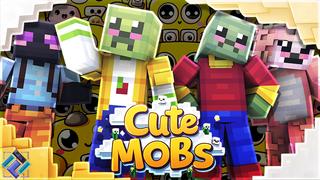 Thumbnail of the Minecraft Bedrock Marketplace product Cute Mobs created by PixelOneUp.