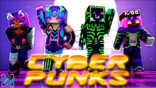 Thumbnail of the Minecraft Bedrock Marketplace product Cyber Punks created by PixelOneUp.