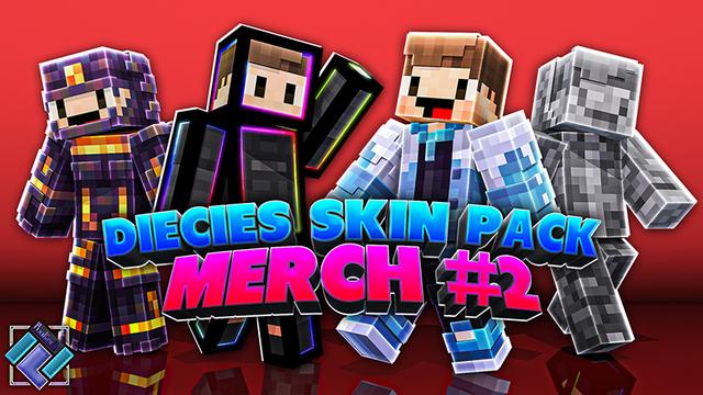 Thumbnail of the Minecraft Bedrock Marketplace product DIECIES SKIN PACK 2 created by PixelOneUp.