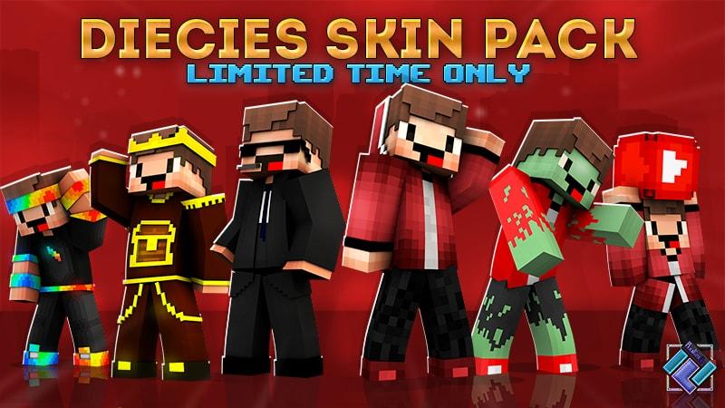 Diecies Skin Pack de PixelOneUp | CHUNK - Minecraft Bedrock Marketplace ...