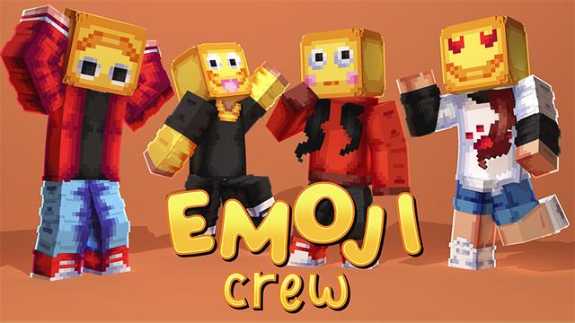 Thumbnail of the Minecraft Bedrock Marketplace product Emoji Crew created by PixelOneUp.