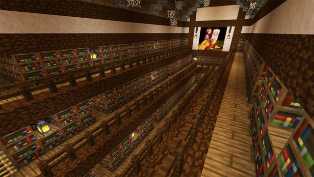 Screenshot of the Minecraft Bedrock Marketplace product Escape the Horror House created by PixelOneUp.