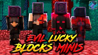 Thumbnail of the Minecraft Bedrock Marketplace product Evil Lucky Blocks Minis created by PixelOneUp.