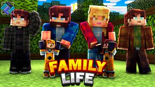 Thumbnail of the Minecraft Bedrock Marketplace product Family Life created by PixelOneUp.
