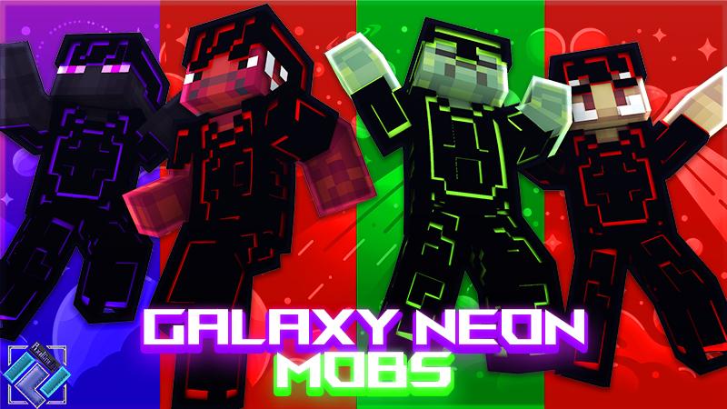 Galaxy Neon Mobs by PixelOneUp | CHUNK - Minecraft Bedrock Marketplace ...
