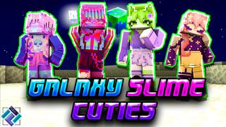 Thumbnail of the Minecraft Bedrock Marketplace product Galaxy Slime Cuties created by PixelOneUp.
