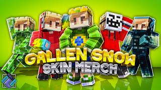 Thumbnail of the Minecraft Bedrock Marketplace product Gallen Snow Skin Pack created by PixelOneUp.