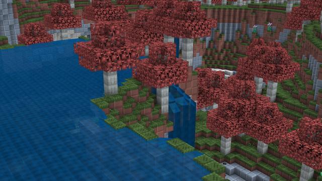 Screenshot of the Minecraft Bedrock Marketplace product Glazin Texture Pack created by PixelOneUp.