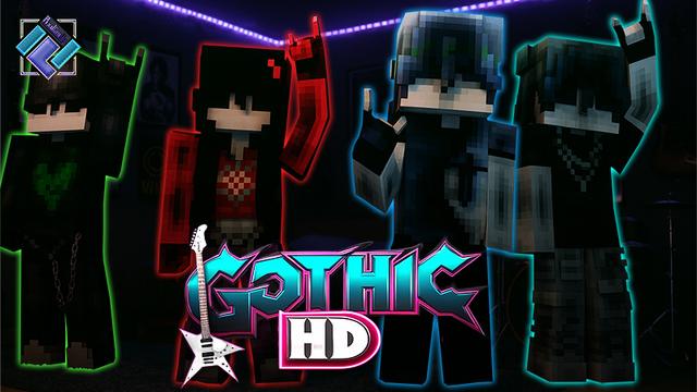 Thumbnail of the Minecraft Bedrock Marketplace product Gothic HD created by PixelOneUp.