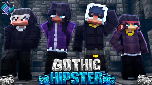 Thumbnail of the Minecraft Bedrock Marketplace product Gothic Hipster created by PixelOneUp.