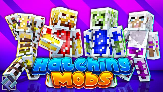 Thumbnail of the Minecraft Bedrock Marketplace product Hatching Mobs created by PixelOneUp.