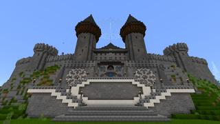 Screenshot of the Minecraft Bedrock Marketplace product Island of Enchantment created by PixelOneUp.