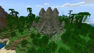 Screenshot of the Minecraft Bedrock Marketplace product Jungle Adventure created by PixelOneUp.