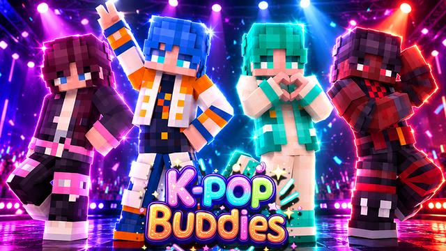 Thumbnail of the Minecraft Bedrock Marketplace product K-pop Buddies created by PixelOneUp.