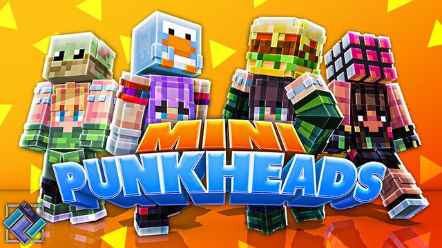 Thumbnail of the Minecraft Bedrock Marketplace product Mini Punk Heads created by PixelOneUp.