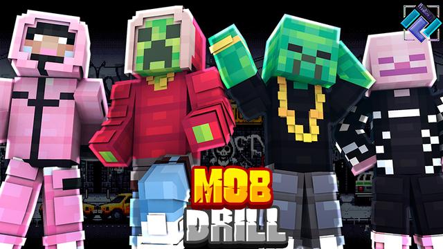 Thumbnail of the Minecraft Bedrock Marketplace product Mob Drill created by PixelOneUp.