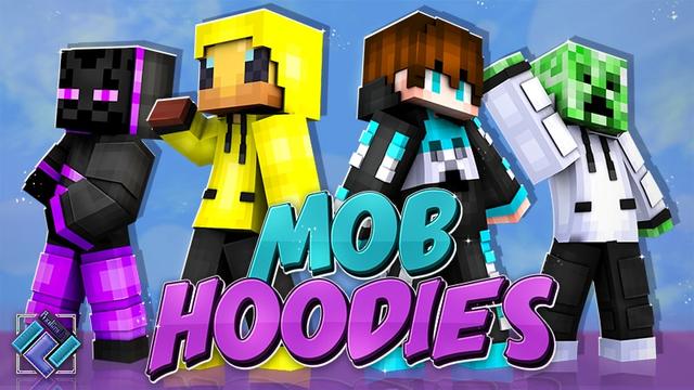 Thumbnail of the Minecraft Bedrock Marketplace product Mob Hoodies created by PixelOneUp.