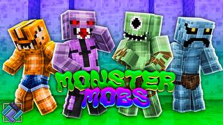 Thumbnail of the Minecraft Bedrock Marketplace product Monster Mobs created by PixelOneUp.
