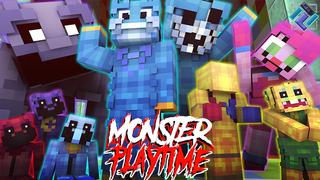 Thumbnail of the Minecraft Bedrock Marketplace product Monster Playtime created by PixelOneUp.