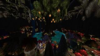 Screenshot of the Minecraft Bedrock Marketplace product Moss Kingdom created by PixelOneUp.