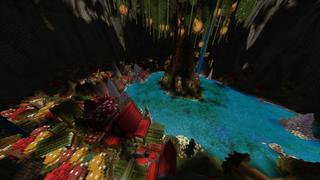 Screenshot of the Minecraft Bedrock Marketplace product Moss Kingdom created by PixelOneUp.