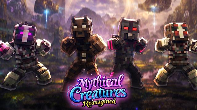 Thumbnail of the Minecraft Bedrock Marketplace product Mythical Creatures Reimagined created by PixelOneUp.