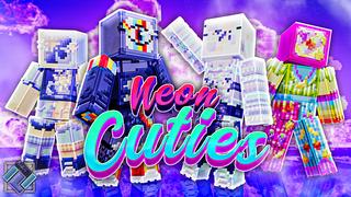 Thumbnail of the Minecraft Bedrock Marketplace product Neon Cuties created by PixelOneUp.