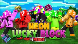 Thumbnail of the Minecraft Bedrock Marketplace product Neon Lucky Block Heads created by PixelOneUp.