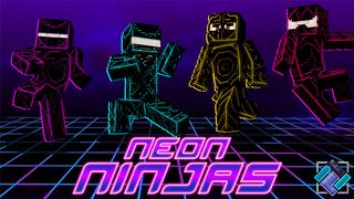 Thumbnail of the Minecraft Bedrock Marketplace product Neon Ninjas created by PixelOneUp.